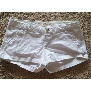 White Hollister Shorts